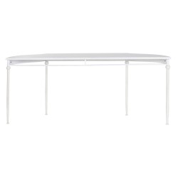 Console Home ESPRIT Yellow White Metal 196 x 44 x 81 cm