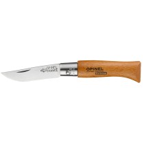 Pocketknife Opinel nº3 Carbon steel beech wood 4 cm