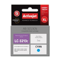 Original Ink Cartridge Activejet AB-3213CN Cyan