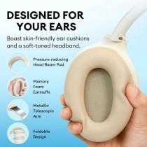 Bluetooth Headset with Microphone Edifier WH700NB  Beige