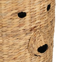 Panier Noir Beige Fibre naturelle 39 x 39 x 60 cm