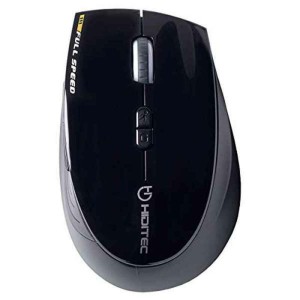 Souris sans-fil Hiditec Dendro Black 2000 DPI Noir