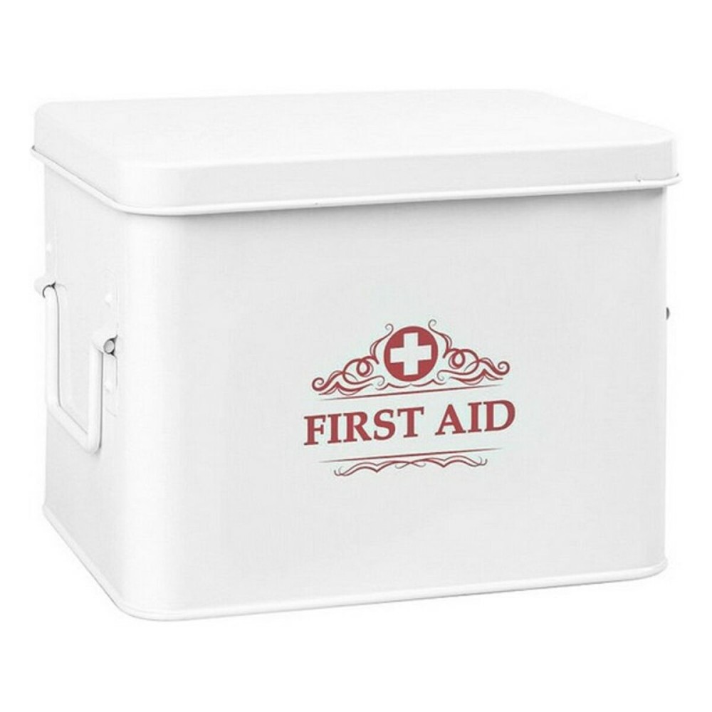 First Aid Kit Metal 16 x 16 x 22 cm