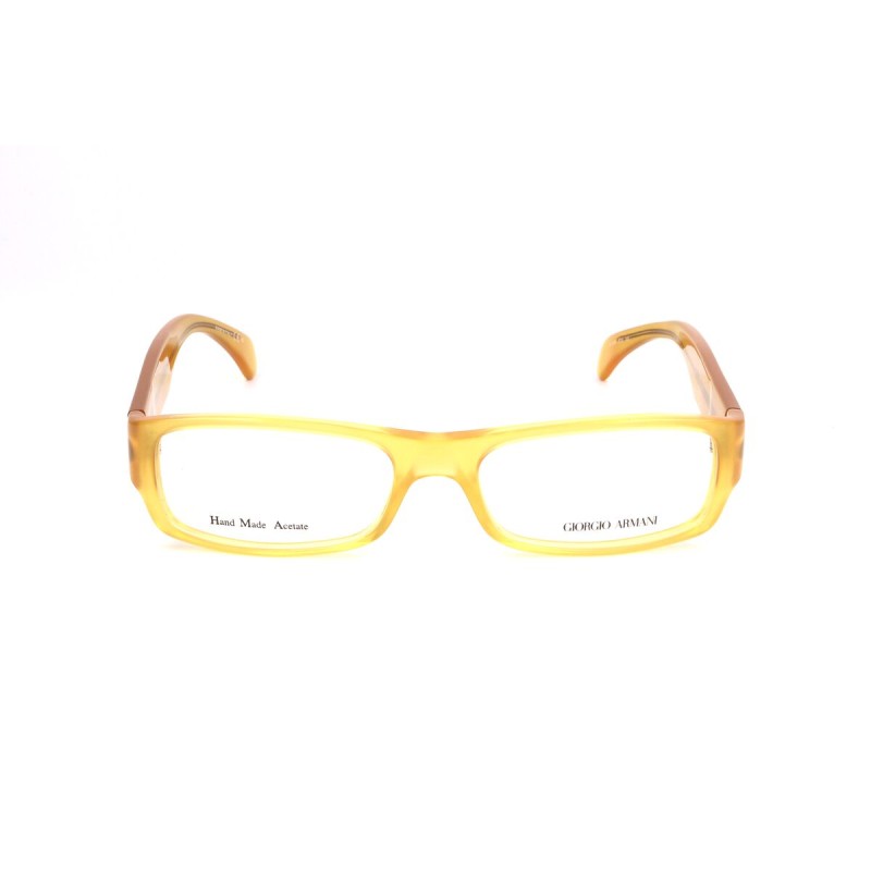 Men'Spectacle frame Armani GA-806-PD9 ø 53 mm Yellow