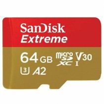 Carte Mémoire Micro SD avec Adaptateur SanDisk Extreme 64 GB