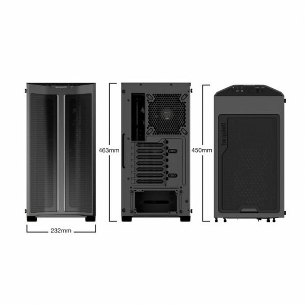 ATX Semi-tower Box Be Quiet! PURE BASE 500 FX Black