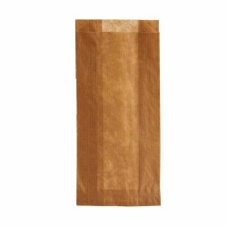 Ensemble de sacs alimentaires réutilisables Kinvara 190939000486 Marron Cellulose 10 x 34 cm Compostable (28 Unités)