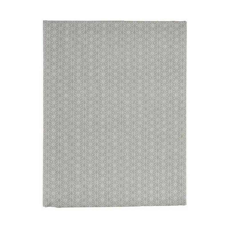 Nappe toile Antitaches Étoile 140 x 180 cm Gris (6 Unités)