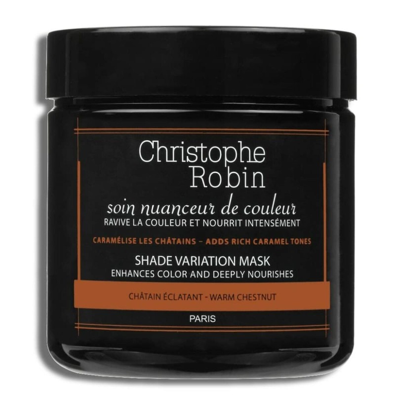 Masque avec des pigments de couleur Christophe Robin Warm Chestnut 250 ml