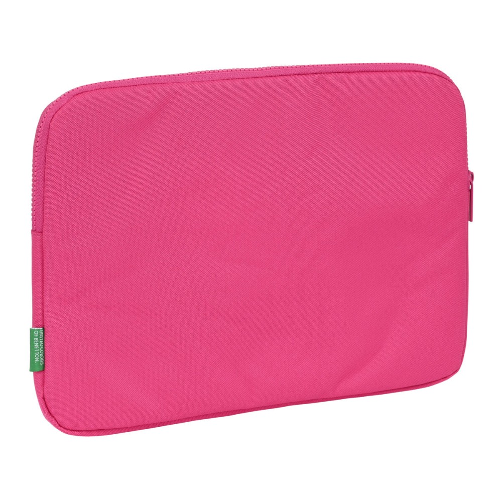 Housse d'ordinateur portable Benetton Raspberry Fuchsia (34 x 25 x 2 cm)