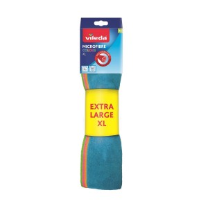 Microfibre cleaning cloth Vileda XL Colors 167787 (4 Units)