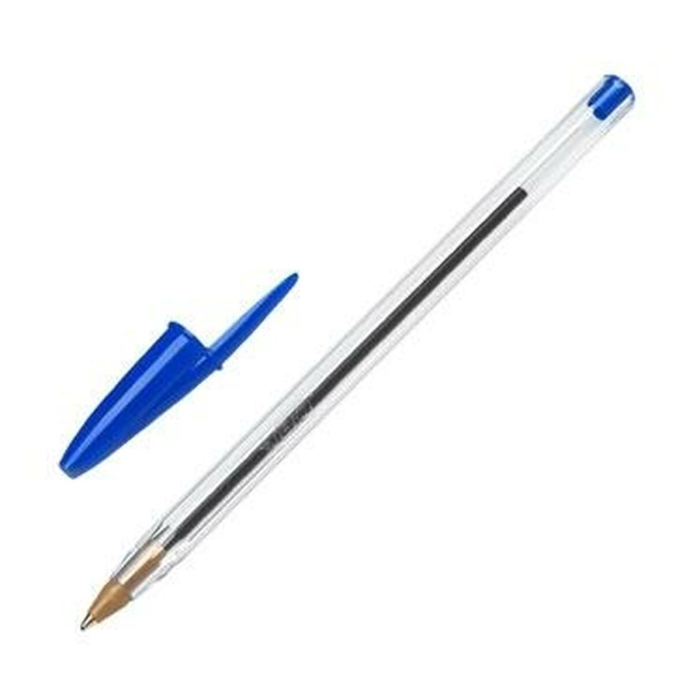 Crayon Bic Cristal Original Bleu 0,32 mm (50 Unités)