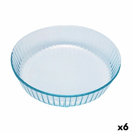 Backform Pyrex Classic rund Durchsichtig 27 x 27 x 6 cm (6 Stück)