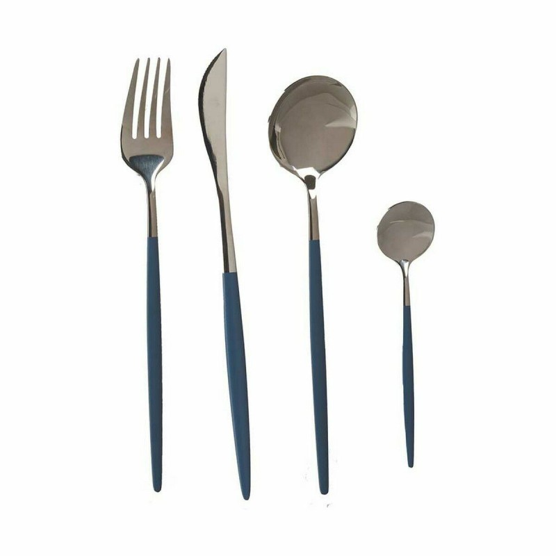 Besteck-Set Kinvara BST-CT022 Grau Silberfarben Edelstahl (12 Stück)