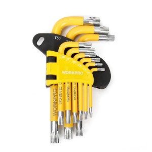 Torx-Schlüssel-Satz Workpro 9 Stücke