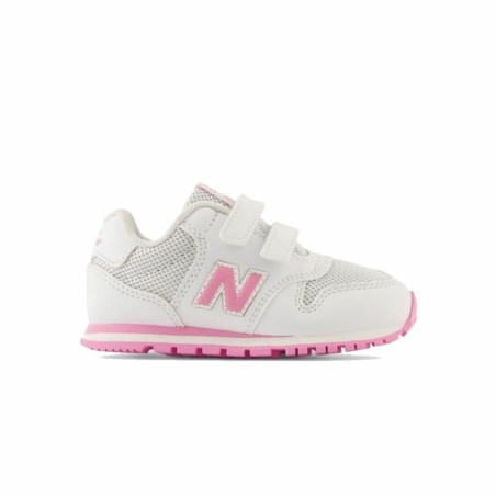 Chaussures de Sport pour Enfants New Balance 500 Hook Loop Blanc