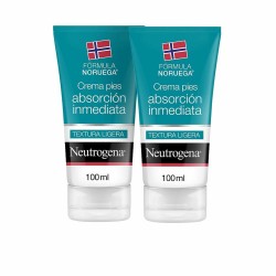 Crème hydratante pour les pieds Neutrogena instantané Absorption (2 x 100 ml)