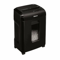 Micro-Cut Paper Shredder Fellowes Powershred 10M 2 x 12 mm Black