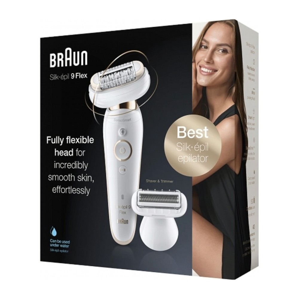 Épilateur électrique Braun 81688635 Blanc