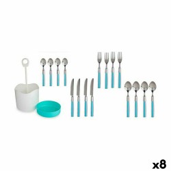 Cutlery Set Blue Stainless steel (8 Units)