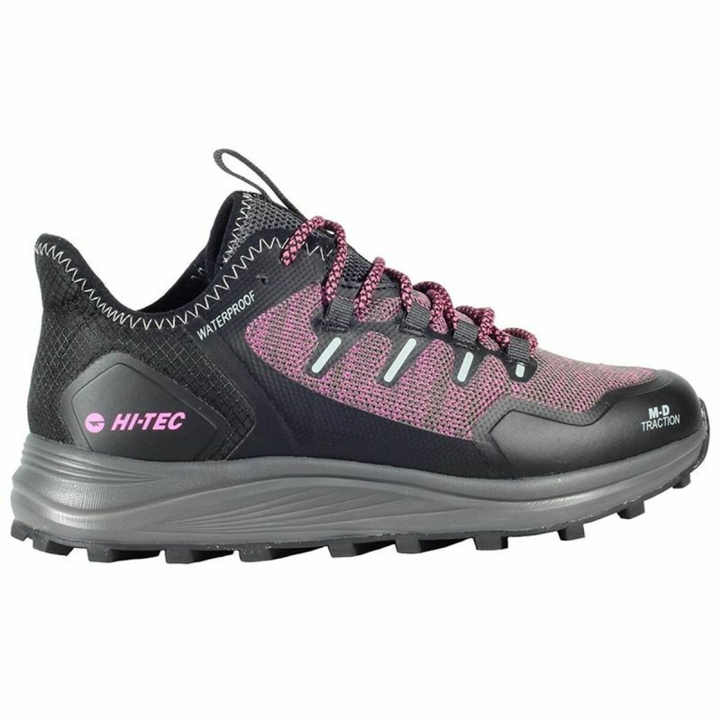 Laufschuhe für Damen Hi-Tec Waterproof  Schwarz