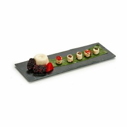 Tablett für Snacks Schwarz Tafel 30,3 x 0,5 x 10 cm (24 Stück)