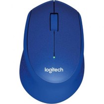 Wireless Mouse Logitech M330 Silent Plus Blue 1000 dpi