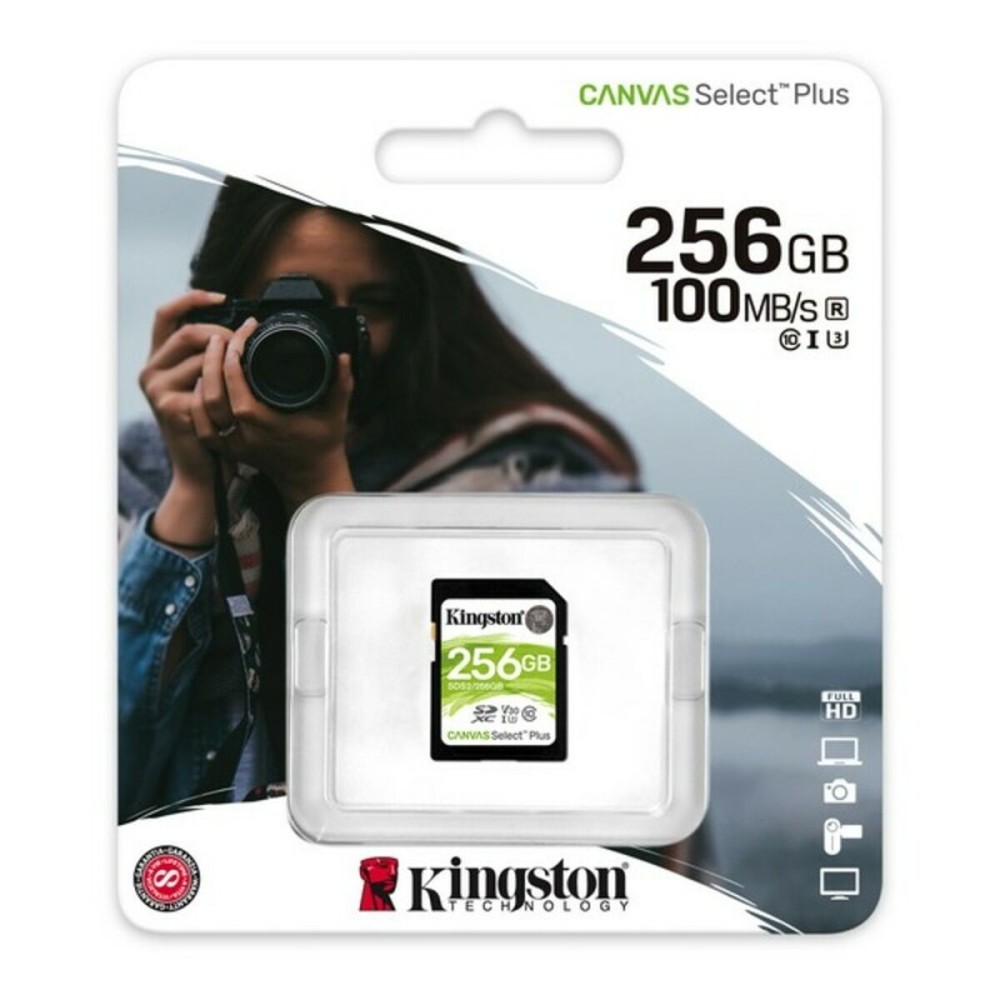 Carte Mémoire SD Kingston Canvas Select Plus 256 GB 256 GB