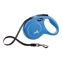 Laisse pour Chien Flexi NEW CLASSIC 5m Bleu Taille S