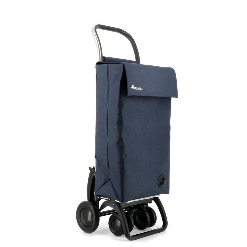 Panier à Courses Rolser SBELTA TWEED Bleu Blue marine (44 L)