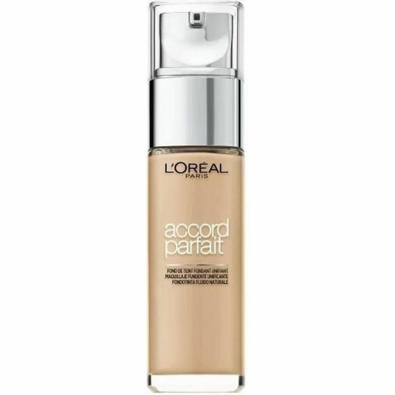 Fluid Makeup Basis L'Oreal Make Up Accord Parfait Nº 3.D/W (30 ml)