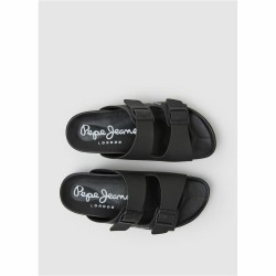 Beach Sandals Pepe Jeans Bio Royal Double Black