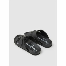 Beach Sandals Pepe Jeans Bio Royal Double Black