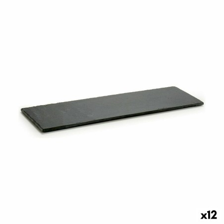 Plateau apéritif Kinvara SJ5015 Noir 50 x 0,5 x 15 cm (12 Unités)