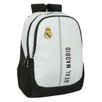 Schulrucksack Real Madrid C.F. 24/25 Weiß Grau 32 x 44 x 16 cm