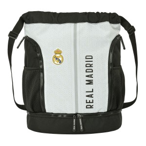 Rucksack für Kinder Real Madrid C.F. 24/25 Weiß Grau 35 x 40 x 1 cm