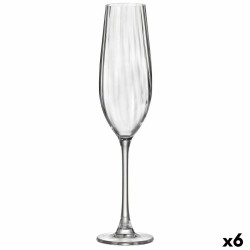 Champagnerglas Bohemia Crystal Optic Durchsichtig Glas 260 ml (6 Stück)