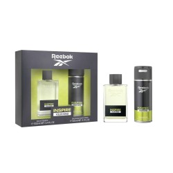 Set de Parfum Homme Reebok EDT Inspire Your Mind 2 Pièces