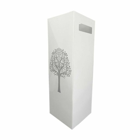 Umbrella stand Versa Lively White 15,5 x 49 x 15,5 cm