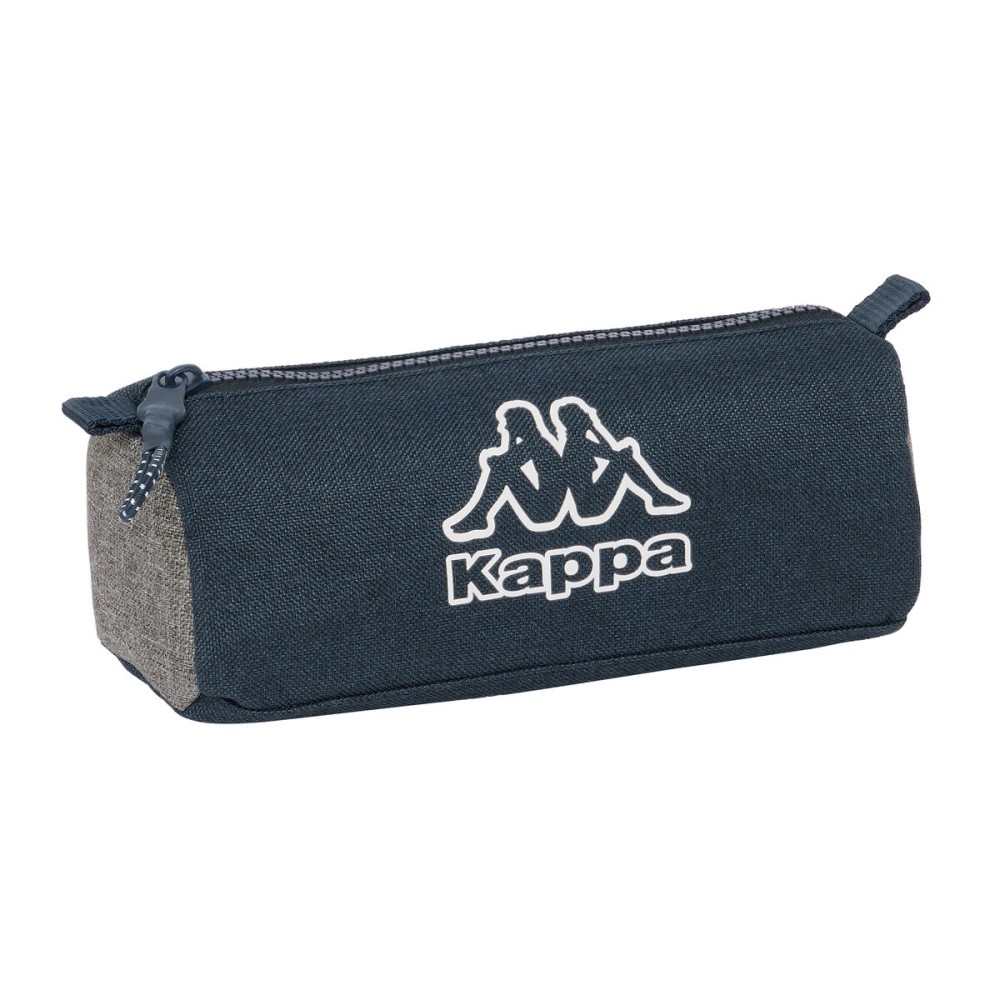 School Case Kappa Dark navy Grey Navy Blue 21 x 8 x 7 cm