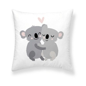 Housse de coussin Kids&Cotton Kuno A Blanc 50 x 50 cm