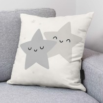 Housse de coussin Kids&Cotton Nadir A Gris 50 x 50 cm