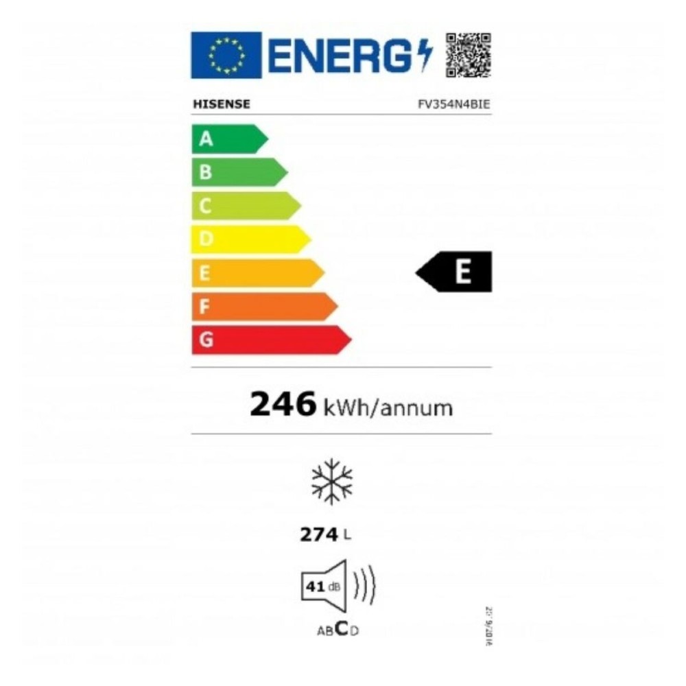 Freezer Hisense 20002746 Steel (185 x 59,5 cm)