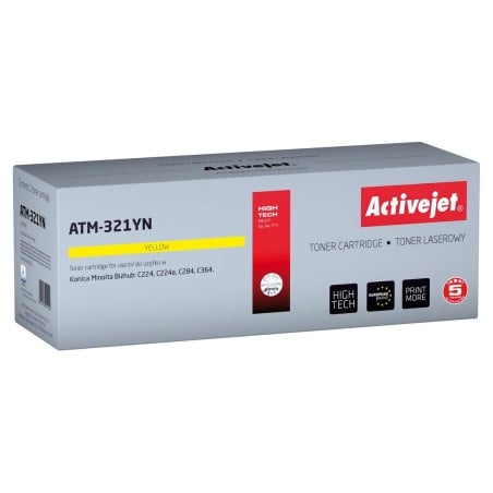 Toner Activejet ATM-321YN Jaune