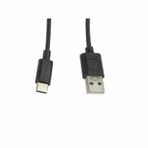 USB 2.0 A zu USB-C-Kabel Lanberg CA-USBO-10CC-0010-BK Schwarz 480 Mb/s