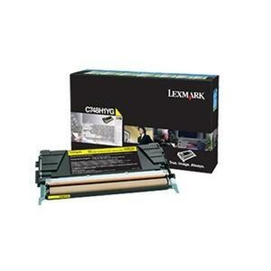 Toner Lexmark C748H1YG Yellow Black