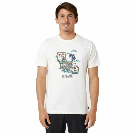 T-Shirt Rip Curl Framed Weiß Herren