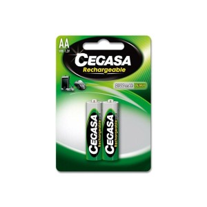 Rechargeable Batteries Cegasa 104371 2100 mAh (2 uds)