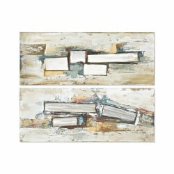 Bild DKD Home Decor 150 x 3 x 60 cm abstrakt Loft (2 Stück)