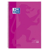 Notebook Oxford European Book Fuchsia A4 A4+ 80 Sheets 5 Pieces